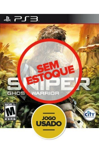 Sniper Ghost Warrior - PS3 (Usado)